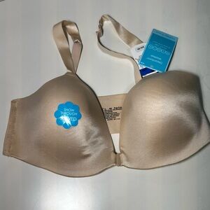 NWT Barely There CustomFlex Fit Dreamform Wireless Bra Tan Size XL